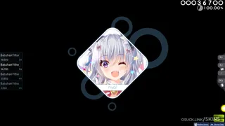 Catgirl Oziko osu skin,Catgirl Oziko osu skin,cat girl osu skin,oziko osu skin,