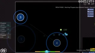 Fiftyppee osu skin,Fiftyppee osu skin,