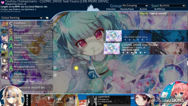 Cookiezi v32 screenshot