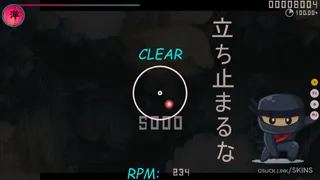 SHINOBI osu skin,SHINOBI osu skin,