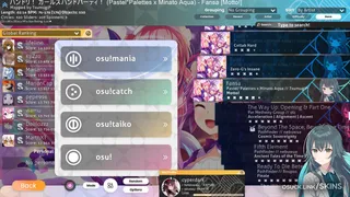 Gakuen Temari osu skin,Gakuen Temari osu skin,