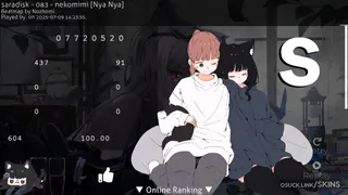 risuisui (nekomimi edit) osu skin,risuisui (nekomimi edit) osu skin,risui osu skin,