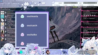 Pastel osu skin,Pastel osu skin,anime osu skin,minimalistic osu skin,contest-8 osu skin,