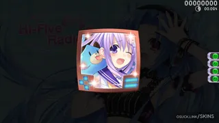 Hyperdimension Neptunia osu skin,Hyperdimension Neptunia osu skin,