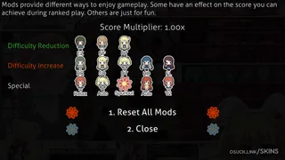 AYAYA osu skin,AYAYA osu skin,