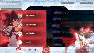 Reimu osu skin,Reimu osu skin,