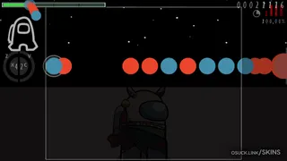 AMONG OSU osu skin,AMONG OSU osu skin,