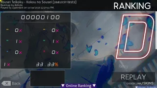 MonkoKamui osu skin,MonkoKamui osu skin,