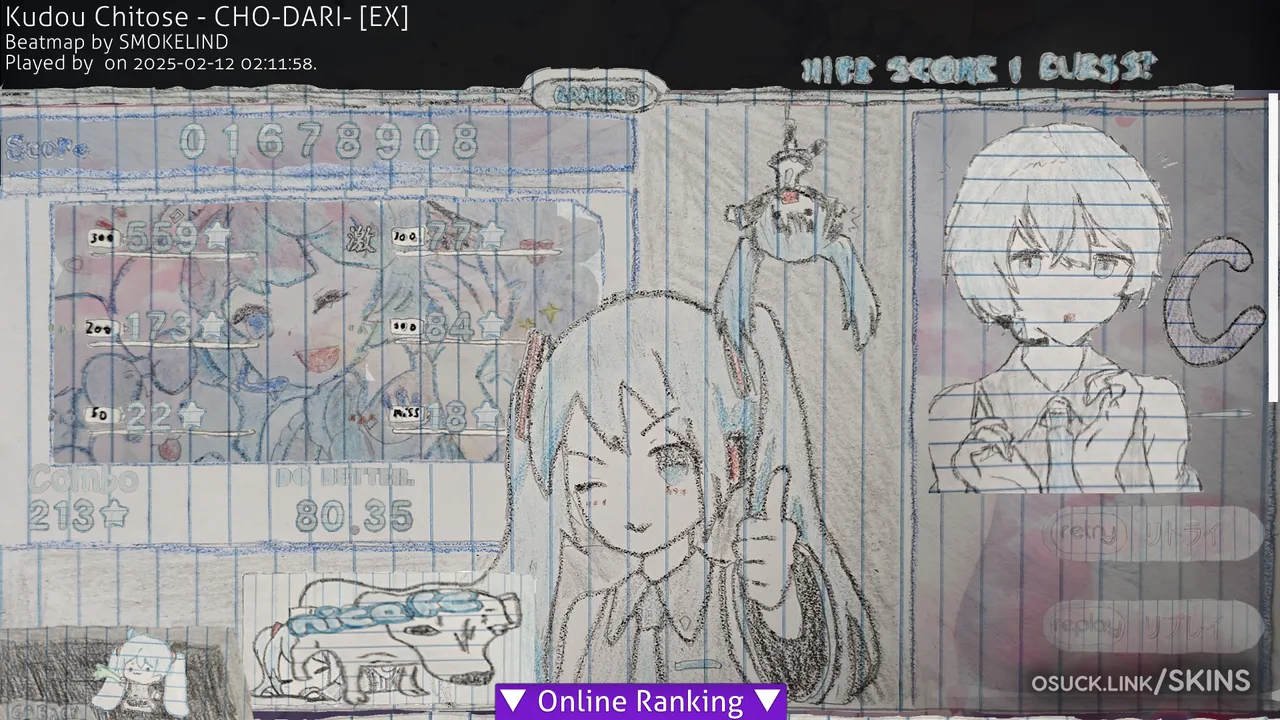 Screenshot of Colored paper miku v1.0