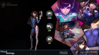 D.Va NERF THIS! osu skin,D.Va NERF THIS! osu skin,d.va osu skin,overwatch osu skin,