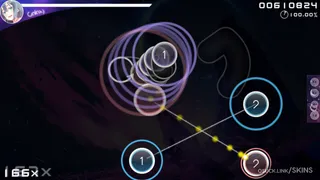 Galaxy osu skin