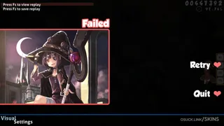 Megumin Explosion osu skin,Megumin Explosion osu skin,