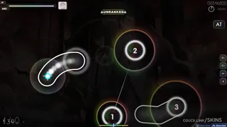 Iridescent Glow osu skin,Iridescent Glow osu skin,