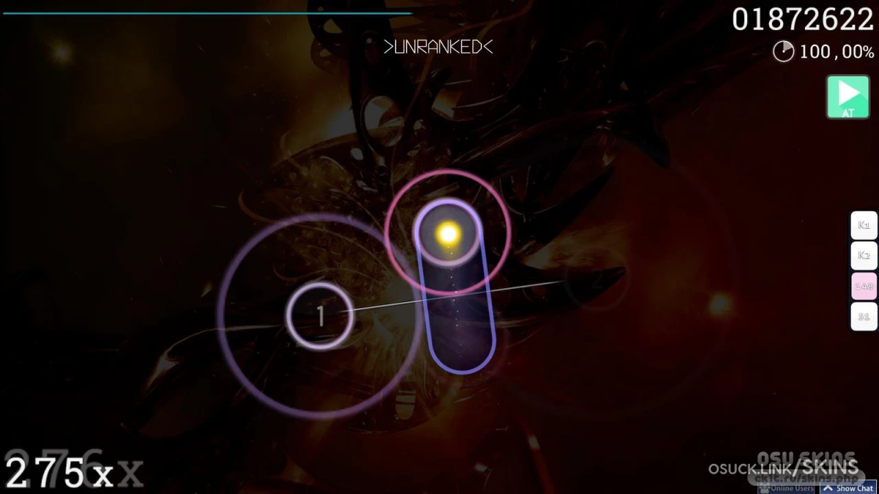 Screenshot of crystallized cookie v1.5