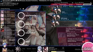 Re:m osu skin,Re:m osu skin,re:zero osu skin,rem osu skin,