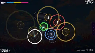 NekNyan (Nya) osu skin,NekNyan (Nya) osu skin,