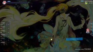 Project Miku osu skin,Project Miku osu skin,miku nakano osu skin,minimalistic osu skin,contest-3 osu skin,
