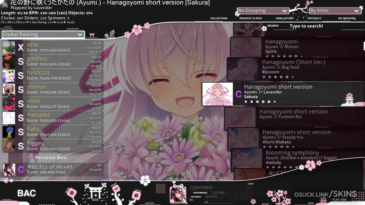 Joost's Sakura Burst — screenshot 2