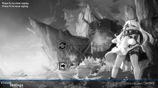 Northern Ocean Hime osu skin,Northern Ocean Hime osu skin,northern princess osu skin,kantai collection osu skin,