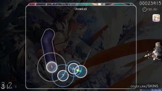 Washoku osu skin