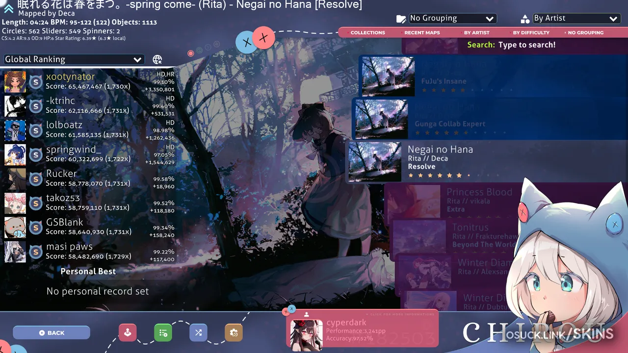 Screenshot of Chirou 'A7 v1.0