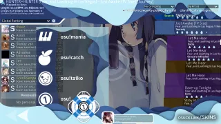 Aqua The Water Goddess osu skin,Aqua The Water Goddess osu skin,aqua osu skin,konosuba osu skin,