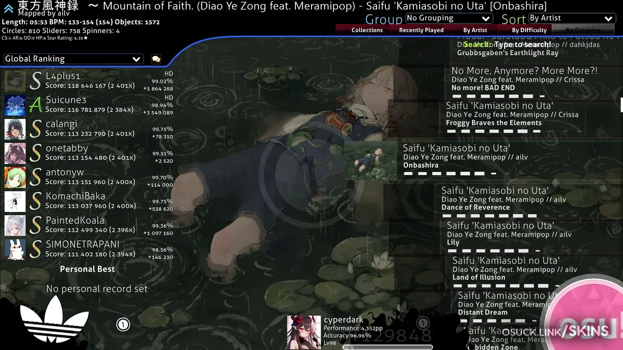 Screenshot of rafis adidas edits v1.0