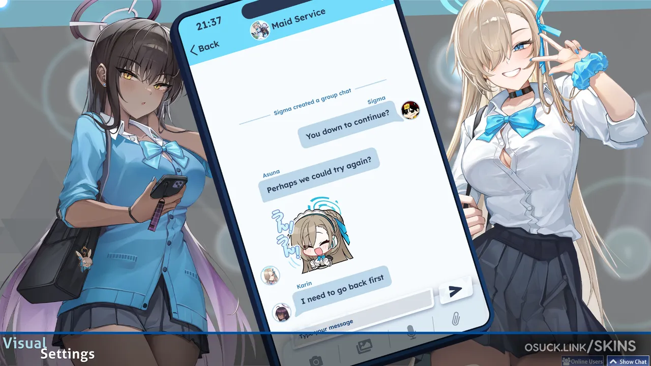 Screenshot of Asu-Rina (Redo & sigma) v02.01.2024