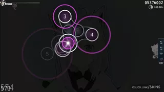 「Hololive Shirakami Fubuki」 osu skin