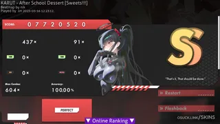 Rio osu skin,Rio osu skin,blue archive osu skin,tsukatsuki rio osu skin,