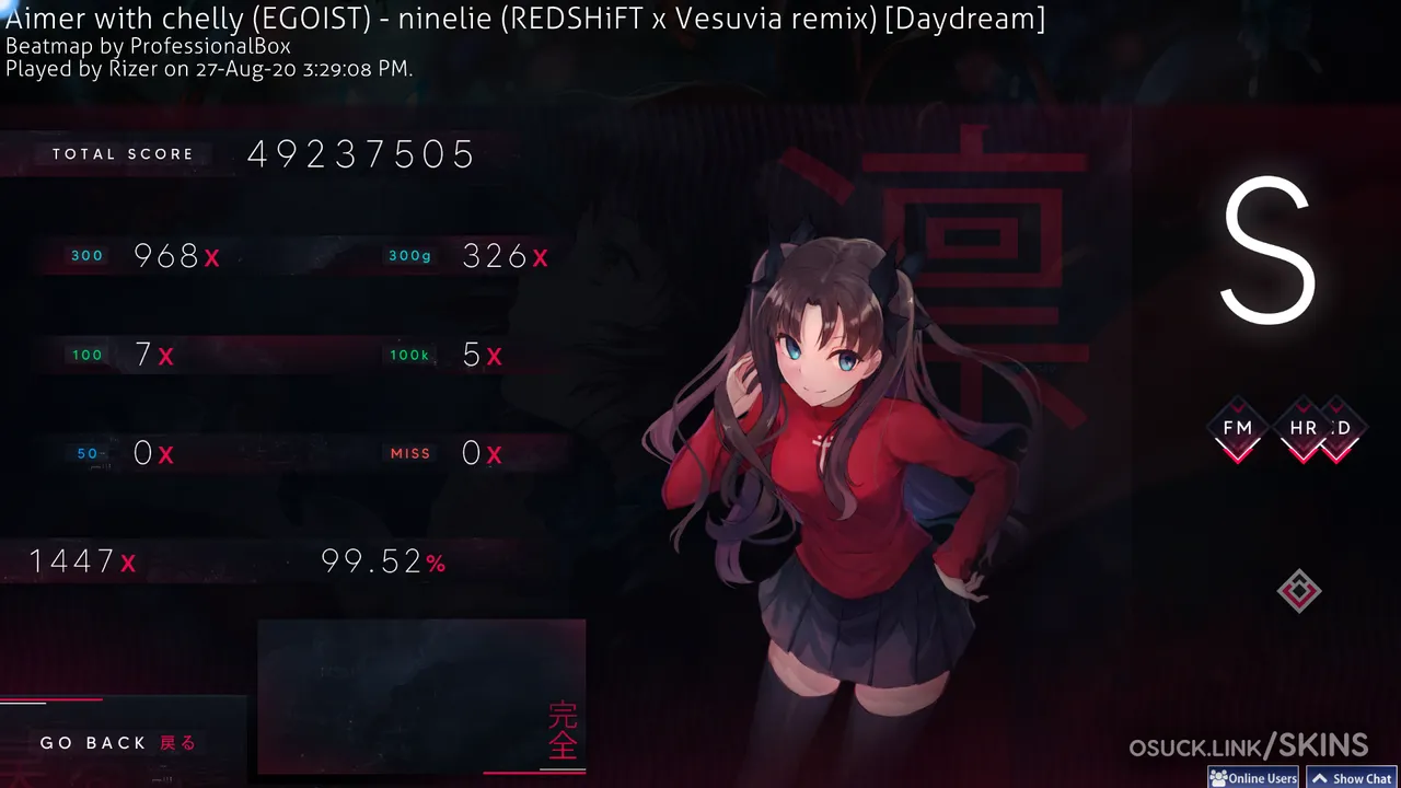 Screenshot of Tohsaka Rin 凛 v1.0