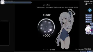 Tsukiyuki Miyako osu skin,Tsukiyuki Miyako osu skin,blue archive osu skin,tsukiyuki miyako osu skin,contest-5 osu skin,