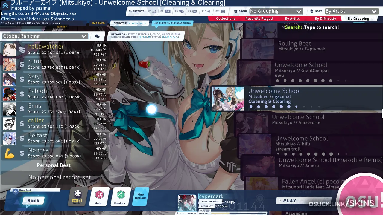 Screenshot of Asu-Rina (Redo & sigma) v09.01.2024-non-weeb