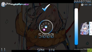 SLP  (Azura-Chan) osu skin,SLP  (Azura-Chan) osu skin,stunterletsplay osu skin,