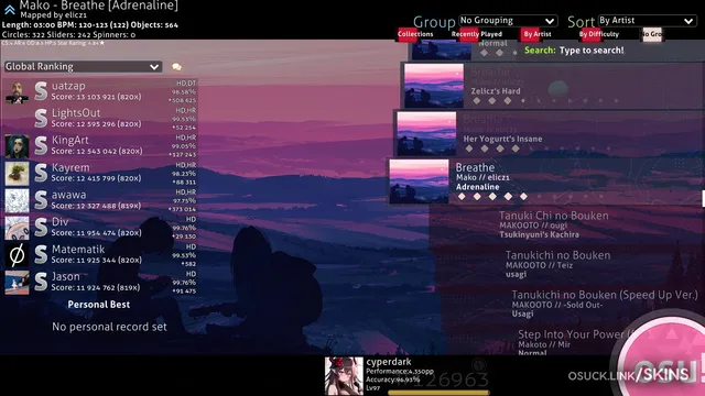 xaver minimal  screenshot