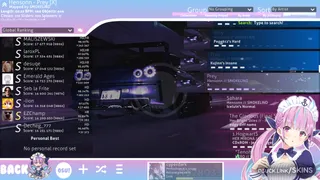 Minato Aqua osu skin,Minato Aqua osu skin,