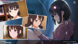 - Katou Megumi - osu skin,- Katou Megumi - osu skin,snowfoxchan osu skin,