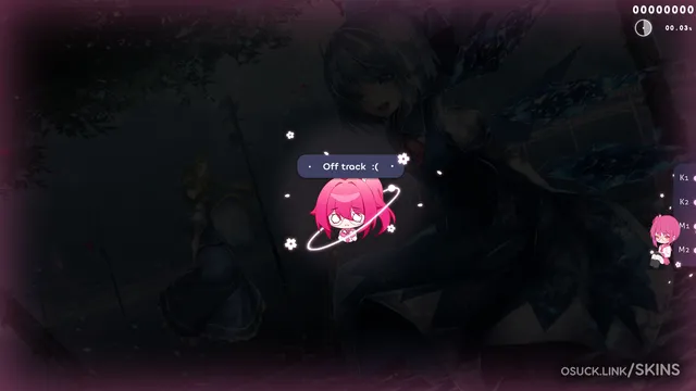 HK7204) 桜色記憶 Sakura006 v1.0 osu skin - osu! skins (v0