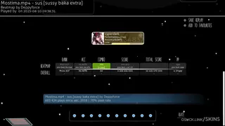 AMONG OSU osu skin,AMONG OSU osu skin,