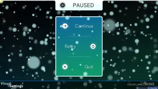 Snowy Circles osu skin,Snowy Circles osu skin,minimalistic osu skin,