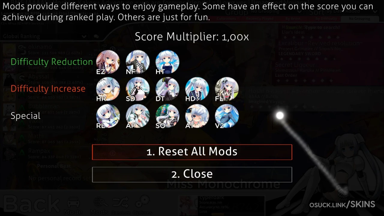 Miss Monochrome — screenshot 2