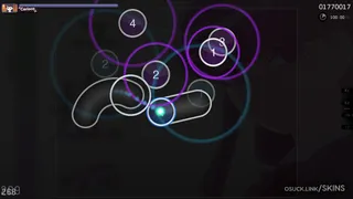 Komi Shouko - Aristia edit osu skin