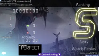 Asteria (CLEAR) osu skin,Asteria (CLEAR) osu skin,clear osu skin,