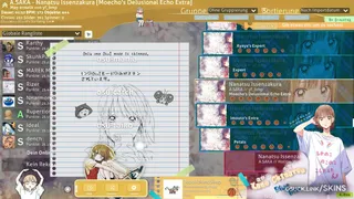 - Kano Chinatsu - osu skin,- Kano Chinatsu - osu skin,blue box osu skin,chinatsu kano osu skin,ao no hako osu skin,