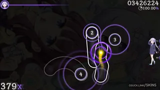 Aoba Suzukaze & Flower Style osu skin