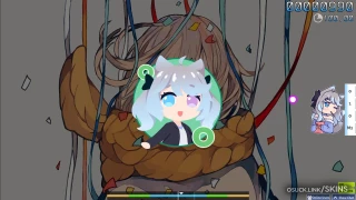 SLP  (Azura-Chan) osu skin,SLP  (Azura-Chan) osu skin,stunterletsplay osu skin,