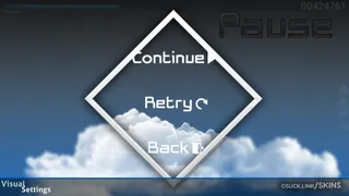 Blue sky osu skin,Blue sky osu skin,