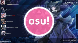 RosAdo osu skin,RosAdo osu skin,ado osu skin,