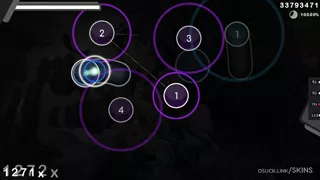 Minimal Squares osu skin