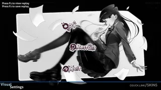 Komi Shouko - Aristia edit osu skin,Komi Shouko - Aristia edit osu skin,carioca osu skin,komi shouko osu skin,komi-san wa, comyushou desu osu skin,
